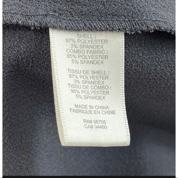 $425 Rebecca Taylor Sz 4 Gray Mesh Fishnet Fit and Flare Dress Skater Work - Picture 12 of 12